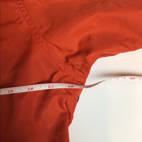 ..Polo Sport Ralph Lauren XL Orange Hooded Full Zip Windbreaker Jacket Coat - Picture 12 of 12